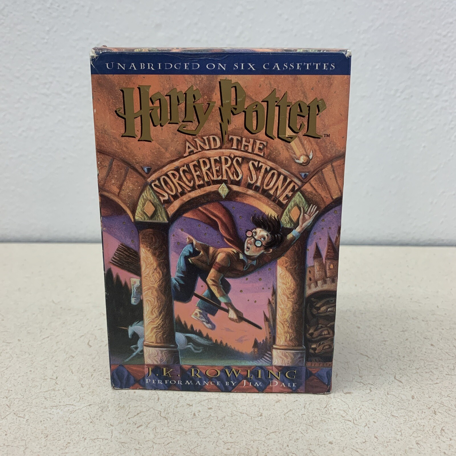 Harry Potter and the Sorcerer's Stone by J K Rowling Audio Book 6 Cassettes