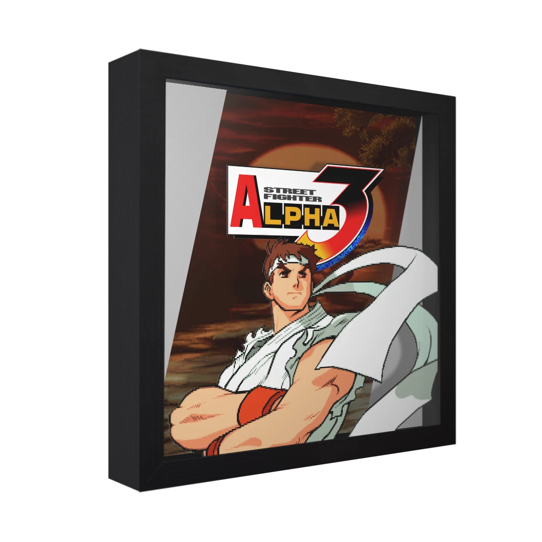 Ryu Official Portrait Art from Street Fighter Alpha 3