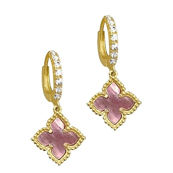 Multi-Tone Gold Plated Fashion Earrings