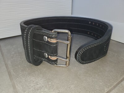 Inzer Double-Prong Powerlifting Belt 13MM (2P-13 Small Black