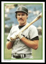 Wade Boggs Boston Red Sox Rare card from 1986 Topps All-Star Set  NRMT-MT