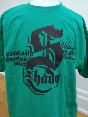 Vintage 00's SHADY LTD EMINEM T Previously Unreleased Material