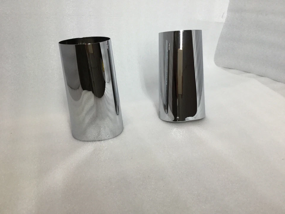 HARLEY 2014-22 TOURING CUSTOM Custom Cromo HORQUILLA PATAS CUBIERTAS/CAMPANOS (CAMBIO) Foto 4 de 4