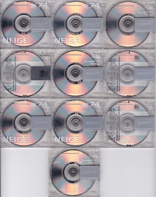 【SONY 】Recordable MD Neige 74分 10pack×2 Amazon.com: Sony Neige Series MiniDisk 74 Min 10 Pack