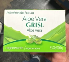 Grisi Aloe Vera Hydrating Soap Bar 3.5 Oz - Pack of 3