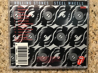 ROLLING STONES - STEEL WHEELS LP - CD #CK45333 (1989) CBS | eBay