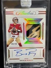 BROCK PURDY 2023 FLAWLESS PATCH SIGNATURE GLOVES 49ERS AUTO /25 Q3599