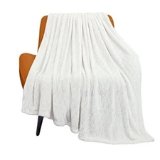TOONOW Fleece Blanket Fuzzy Plush Throw Blanket 50" x 60", Super Soft Fluffy Bed