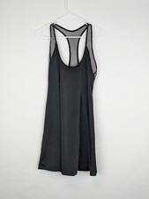Michael Kors Mesh Strap Racerback Dress, Black, Women's Medium