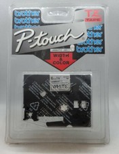 NEW Genuine Brother P-touch TZ Tape, 211, 1/4" Black Print on White Tape