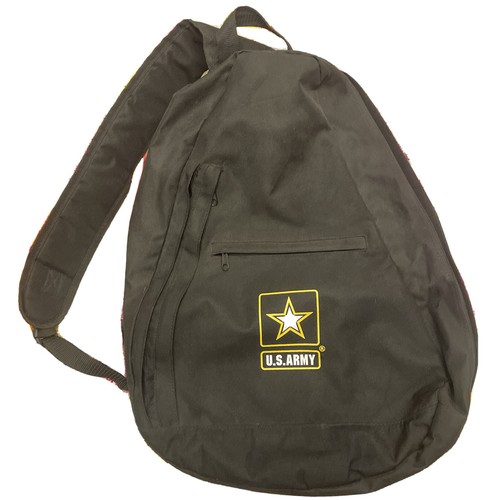 U.S. Army~Black Sling Over Shoulder Bag 