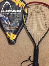 Head Racquetball Racquet Ti.Crush XL Sudsy Munchik, Titanium Technology