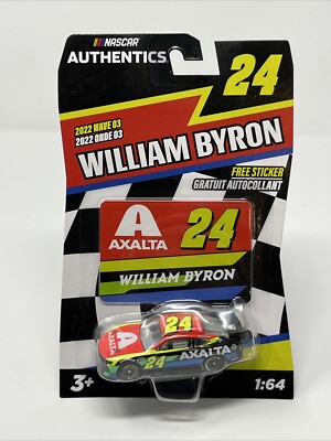 NASCAR Authentics William Byron Axalta Chevrolet Camaro 2022 Wave 3 1:64 Diecast