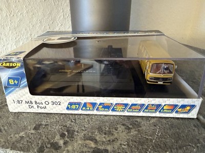 Carson 500504142 MB Bus O 302 Dt. Post RC 2.4G 100%RTR 1:87, NEU&OVP, Li-Ion