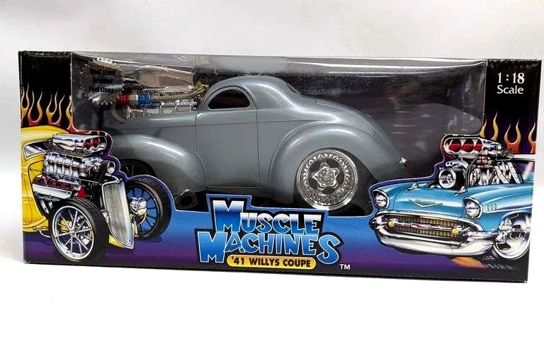 Muscle Machines Willys 1:18 Scale Diecast Cars, Trucks & Vans for