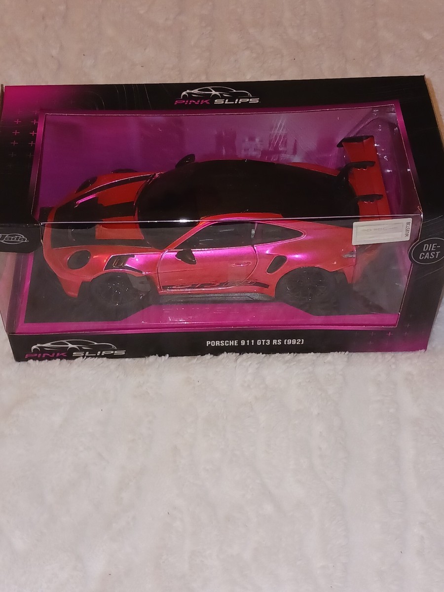 希少 JADA TOYS PINK SLIPS ポルシェ 911 GT3 RS 1/24 Jada Porsche 911 GT3 RS Candy Hot Pink Pink Slips Car