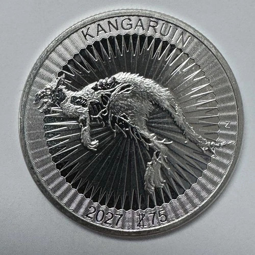 2027 Zombucks Kangaruin 1 oz silver Round