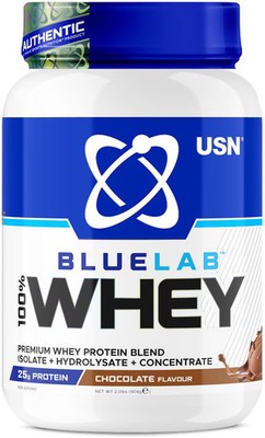 USN BlueLab Whey Protein, 908 g Dose, Chocolate