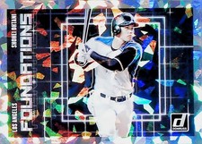 2018 DONRUSS FOUNDATIONS Cracked Ice Crystals #F7 Shohei Ohtani RC Rookie ANGELS