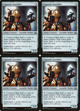 MTG 2017 COGWORK ASSEMBLER - ARTIFACT CREATURE- NM MAGIC CARD x4 copies UNCOMMON