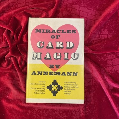 Miracles of Card Magic;  by Annemann - 1964 1st edition illustrated dust jacket