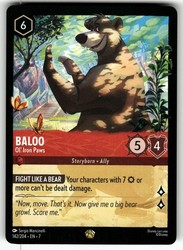 Baloo - Ol' Iron Paws 142/204 Archazia's Island Legendary