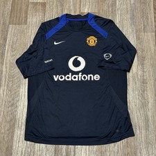 Manchester United Football Shirt AWAY Training Jersey Nike Total 90 Small/Medium