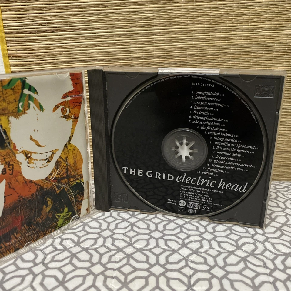 Electric Head - The Grid CD 1990 WEA Records Ltd. Germany Foto 2 de 4