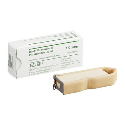 Cunningham Penile Incontinence Clamp, Regular 2'' Sponge Rubber, 1 Each