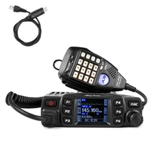 AnyTone AT-778UV Mobile Radio Dual Band VHF/UHF 25W Two Way Radio (OLD VERSION）
