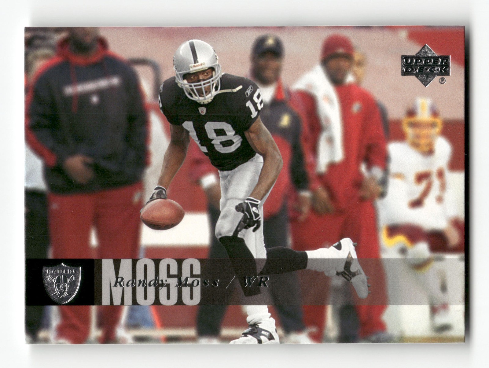 2006 Upper Deck Randy Moss #141 Oakland Raiders