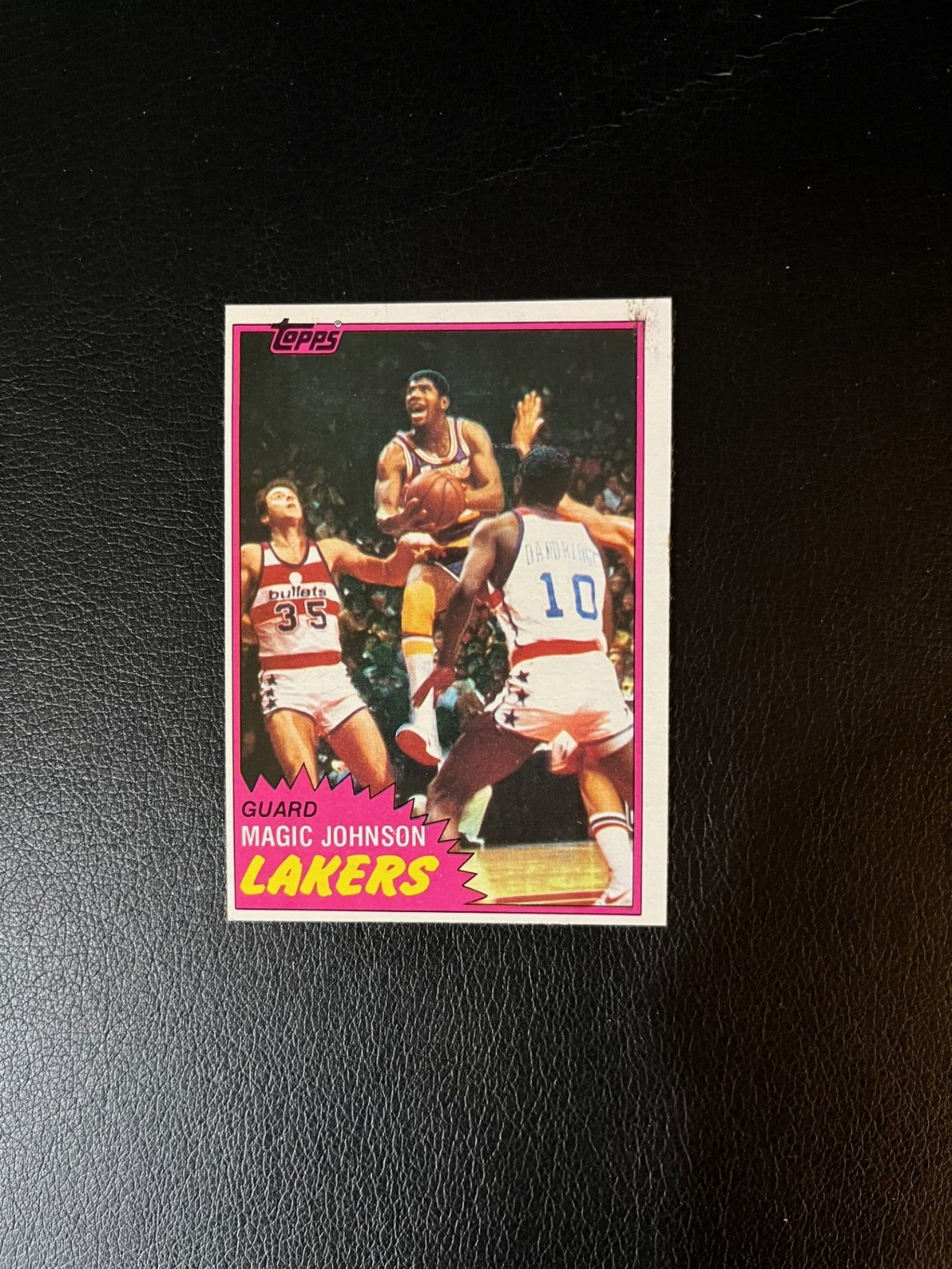 1981-82 TOPPS BASKETBALL MAGIC JOHNSON # 21 * NMT *