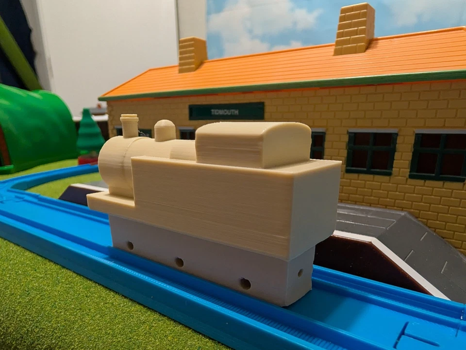 Thomas And Friends Ferrocarril de Madera "Jinty" Impreso en 3D Madera Pla Personalizado Foto 2 de 2