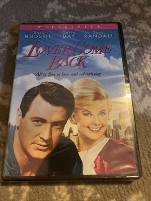 Lover Come Back (DVD, 1961) New Sealed Rock Hudson Doris Day Toby Randall Comedy