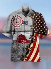 Flag Hawaiian Shirt Unisex Adult Hw3659