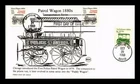 DR JIM STAMPS US COVER POLICE PATROL WAGON TRANSPORTATION SERIES FDC COMBO