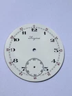 Antique Longines Dial 43,5mm & Elgin 42mm Two Pocket Watch Enamel Dials