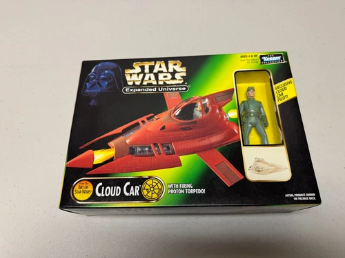 STAR WARS Expanded Universe CLOUD CAR  FIGURE and VEHICLE  Auction 2