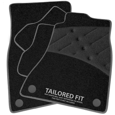 To fit Citroen C4 Picasso 5 Seats 2013-2018 Tailored Black Car Mats [BFW]