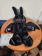 Build-A-Bear Giant Mothman with Red Eyes 36 inches, NEW UNSTUFFED 