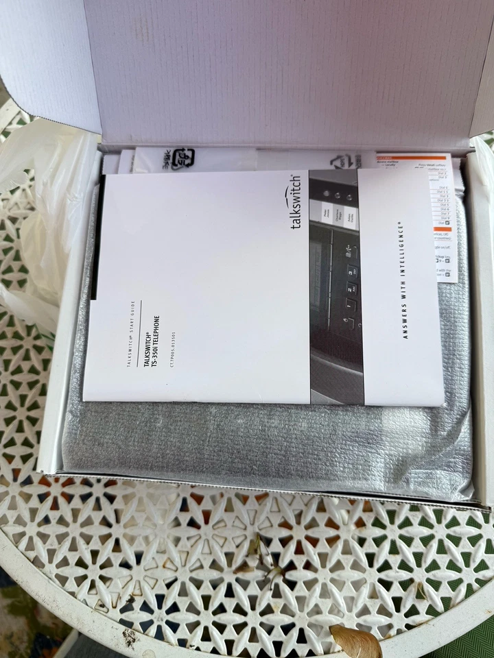 Pair of TalkSwitch TS-350i IP Phones – Programmable Keys, PoE, Brand new - Image 2 of 2