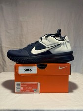 Nike Alpha Huarache Varsity TF Navy Blue/White - Size 8 S046