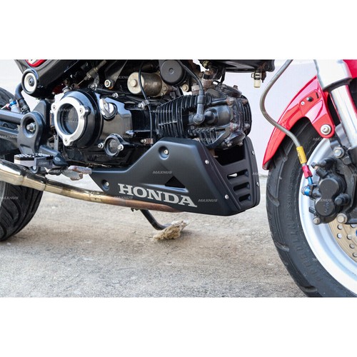 MAXNUS BLACK BELLY PAN UNDER FAIRING GUARD FRAME FOR HONDA GROM 125 2025 - Picture 9 of 13