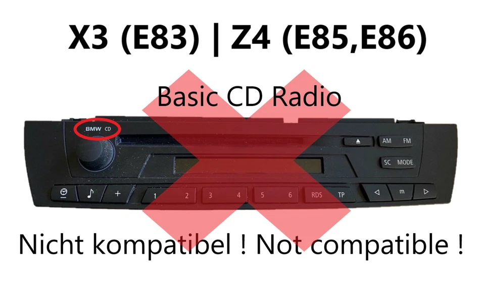 Bluetooth Musik Adapter BMW E46 E39 E38 E53 E85 für 3+6 CD-Wechsleranschluss - Bild 3 von 3
