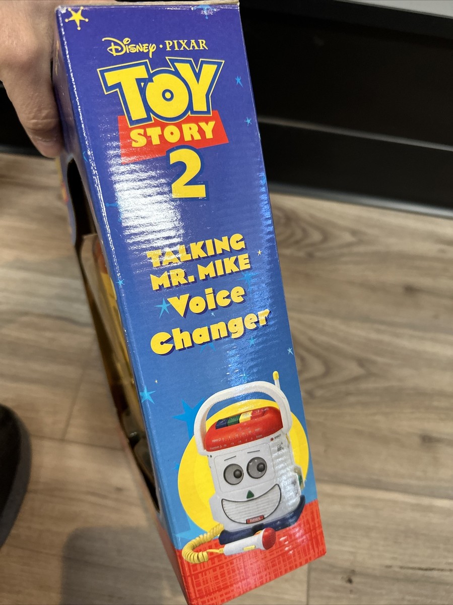 トイストーリー2 トーキング MR.MIKE ボイスチェンジャー NIB DISNEY PIXAR TOY STORY 2 TALKING MR. MIKE VOICE CHANGER