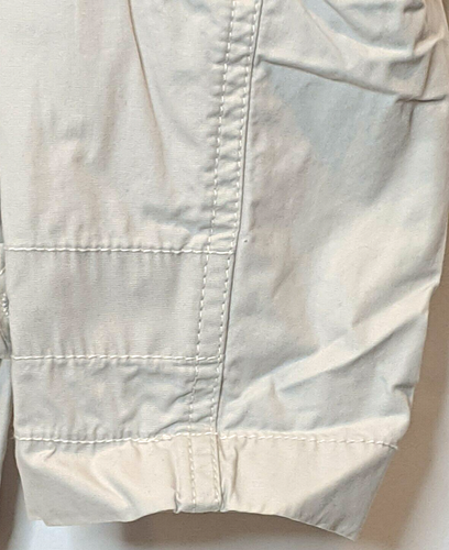 Gap Women's Utility Jacket Tan Size MEDIUM 100% Cotton Zip Up Clean - Picture 6 of 7