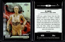 2024 Topps Starwars Chrome Rainbow Refractors #109 C-3PO