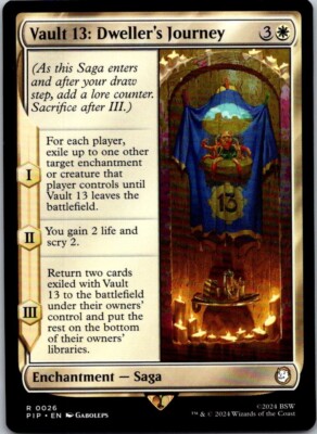 Magic the Gathering Vault 13: Dweller's Journey Fallout Commander MTG Free Ship!