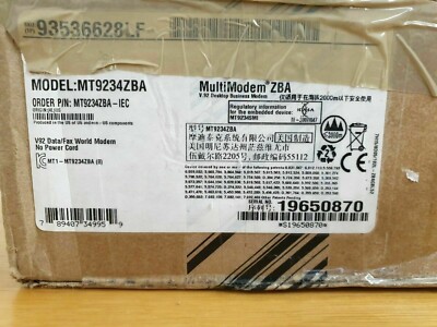 Multi Tech Systems MultiModem Zba MT9234ZBA-IEC(Global) UR