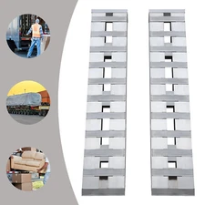 Truck Car Auto Trailer Ramps Universal Hook Aluminum Loading Ramps 2.72t/6000lbs